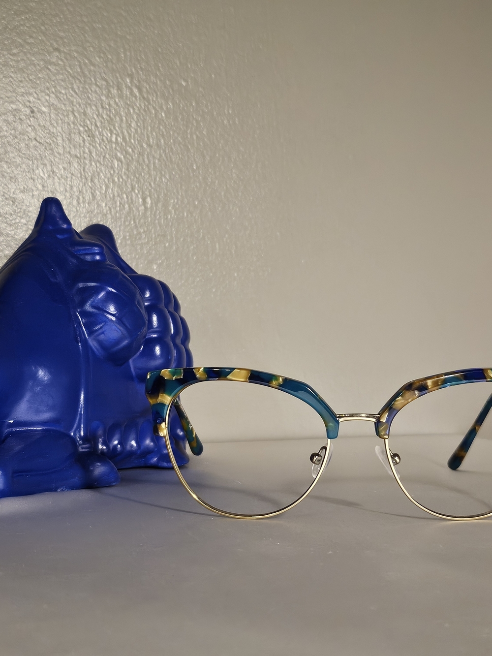 Michael Kors Blue Green Tortoiseshell Cat-Eye Glasses - Women Accessories - Picture 2 of 8